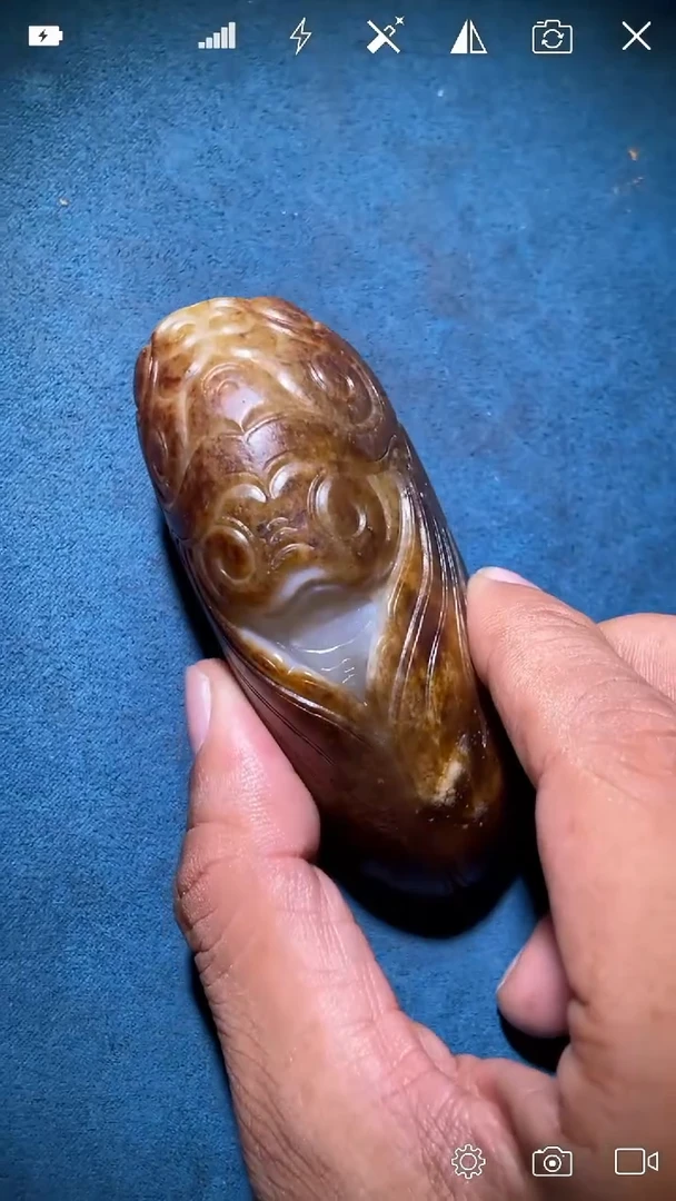 定制和田玉LL   蝉