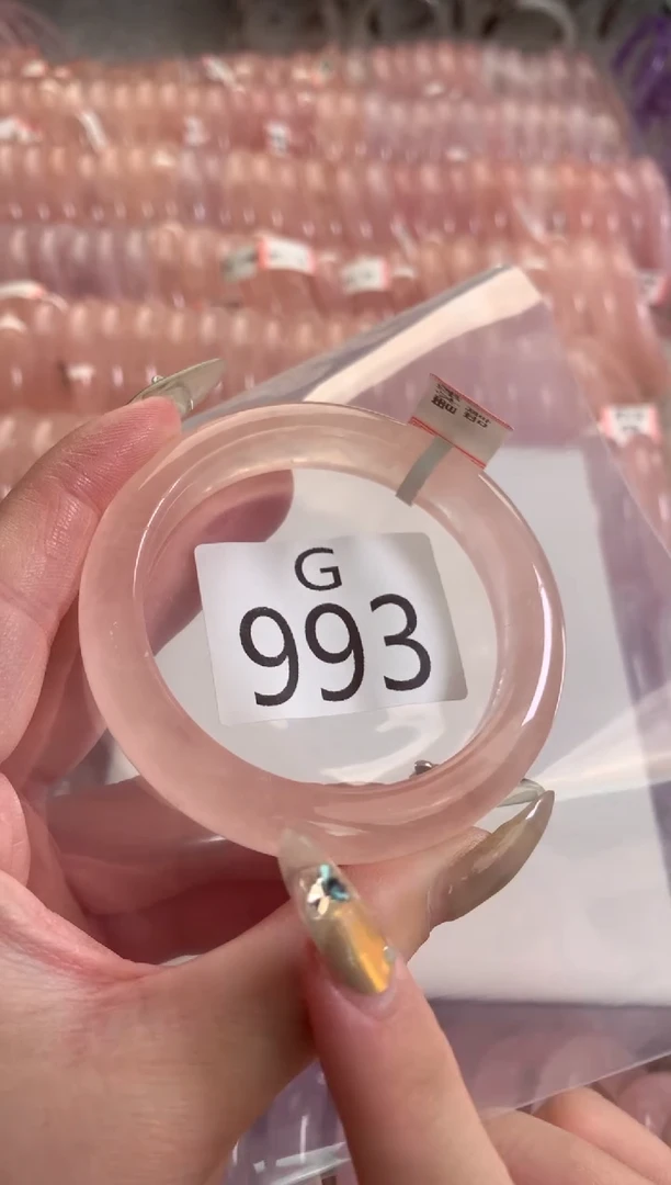 未镶嵌珠宝半成品水晶咩*咪993-56
