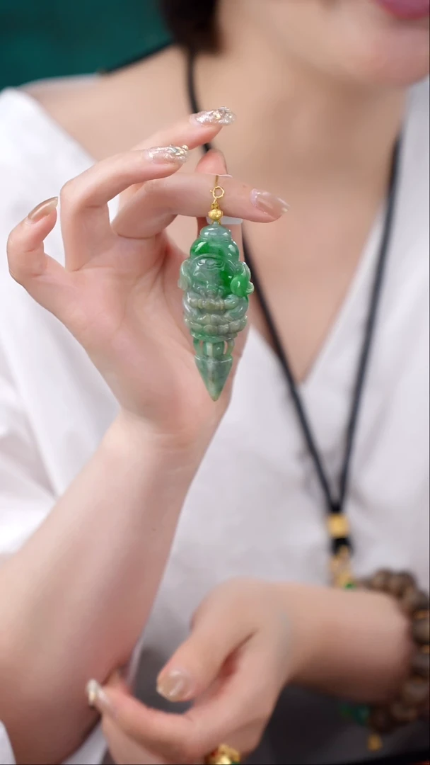 颈饰未镶嵌翡翠翡翠吊坠