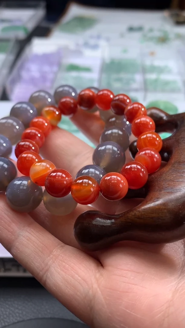 【闪购商品】玛瑙/玉髓手链未镶嵌玛瑙