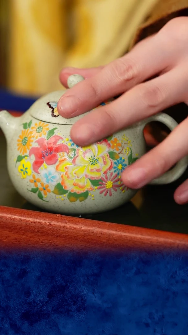 紫砂 宜兴紫砂 LJY  苹果绿西施