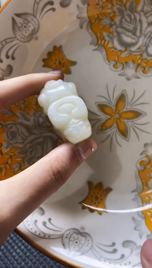 瓷片瓷片 瓷器 摆件 1个