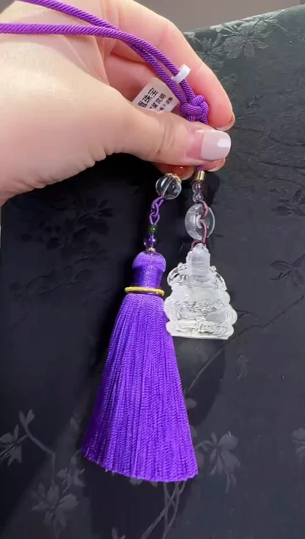 未镶嵌手绳水晶财神