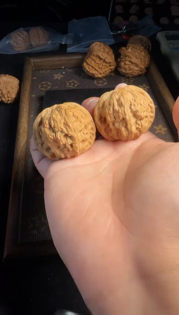 吊坠文玩核桃44尺全品磨盘正磨