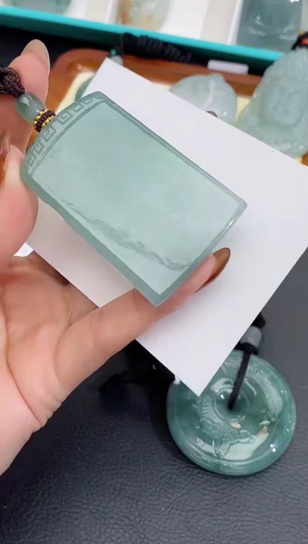 颈饰未镶嵌翡翠缅甸天然翡翠