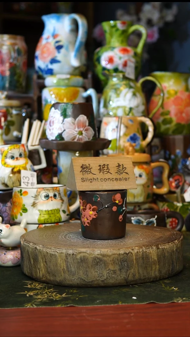 陶瓷91景德镇手工手绘釉下彩