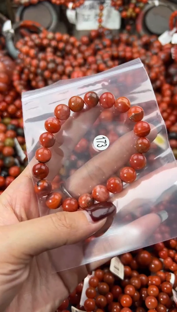 未镶嵌手串南红玛瑙10+