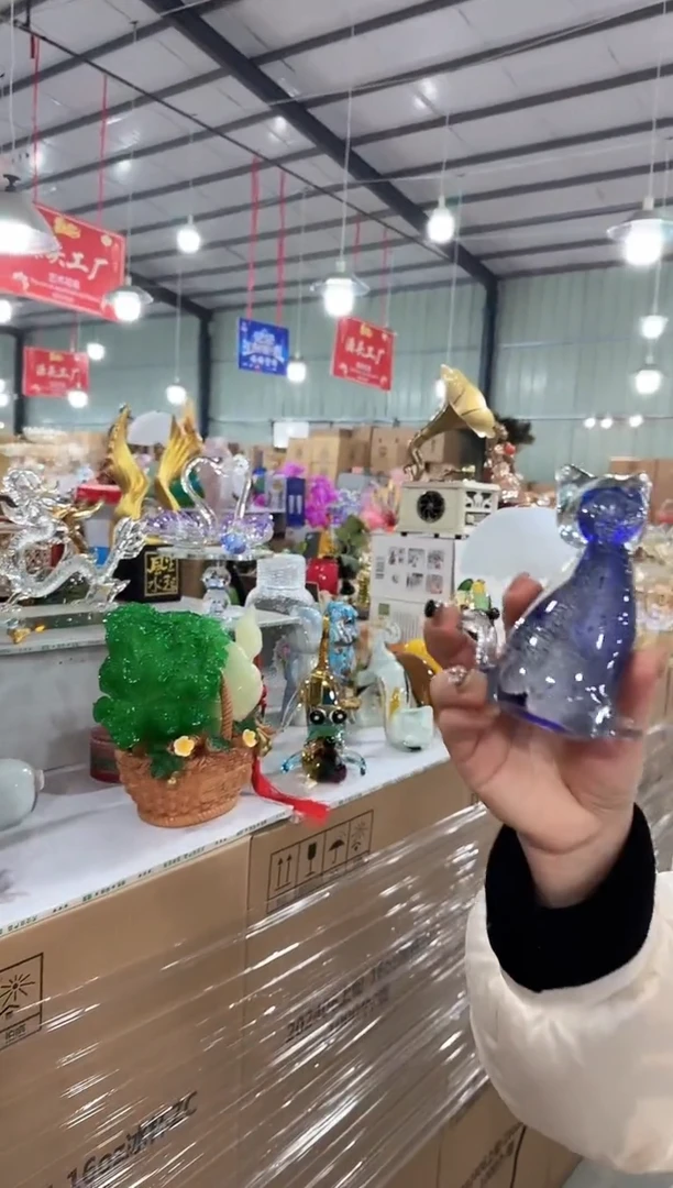 【闪购商品】玻璃于清花器C-早62