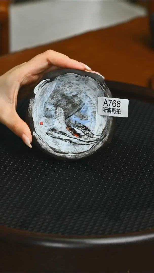 茶壶紫砂768紫砂杯垫泥绘华军制作壶承