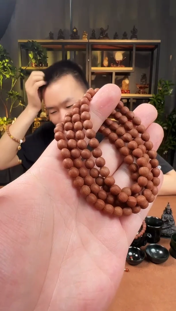 手串五线菩提7+108金五线