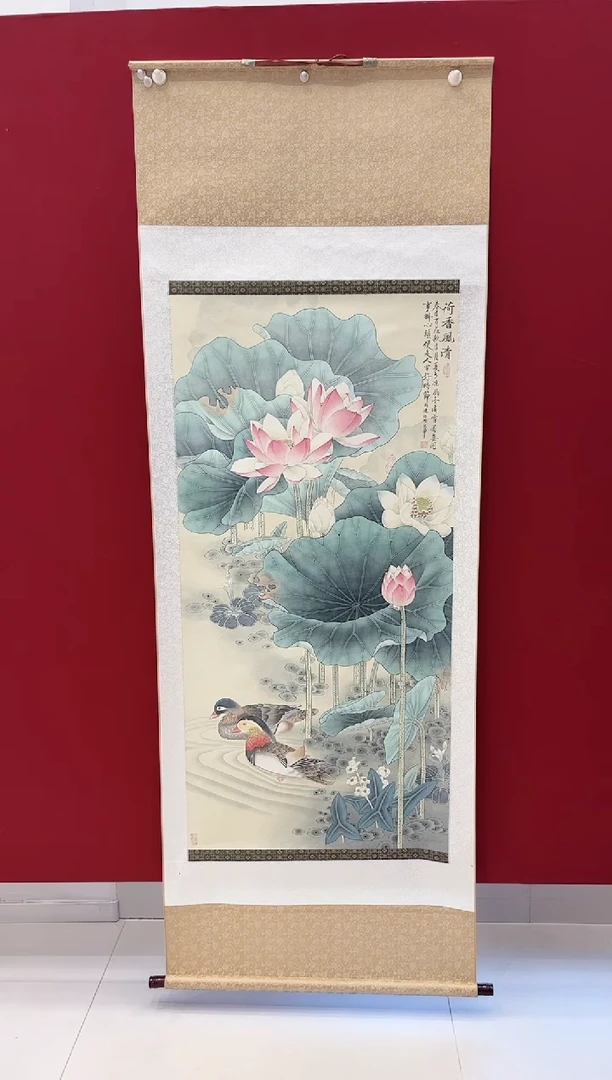 国画满新建老师画作