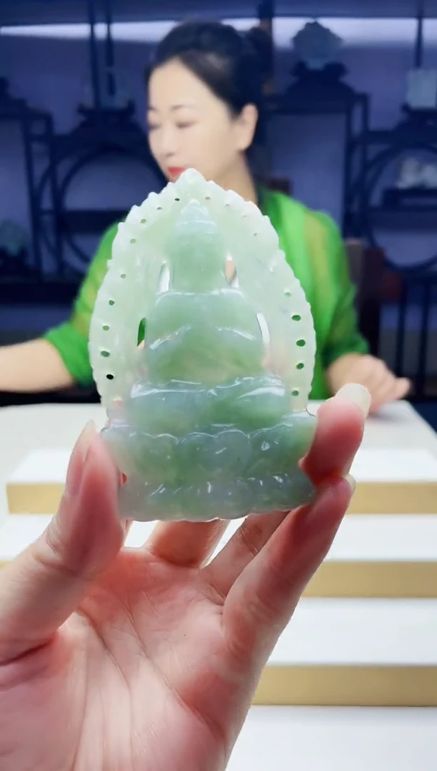 未镶嵌定制翡翠毛货08210268