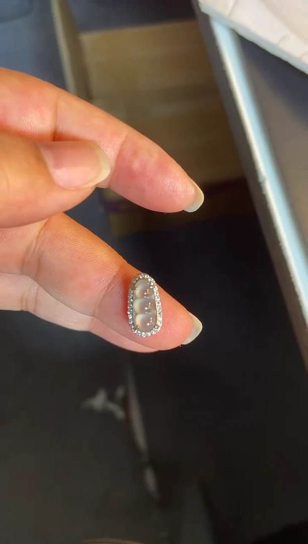 吊坠(不含链)银S925镶嵌翡翠1