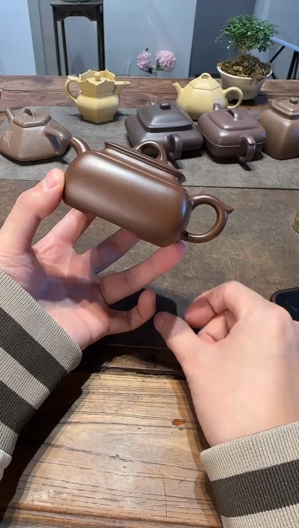 茶壶紫砂?****y长四方 紫砂壶