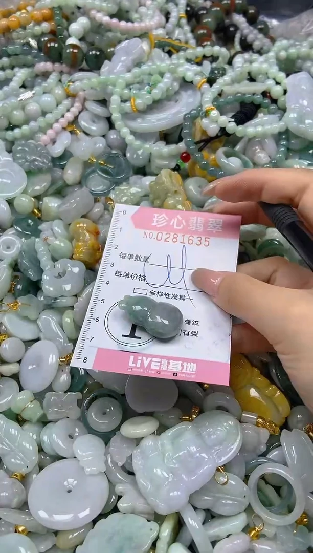 翡翠未镶嵌颈饰闪购0281635