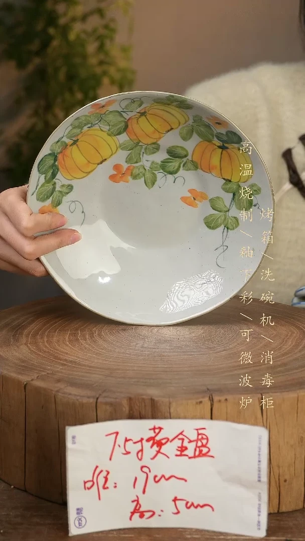 碗瓷景德镇手工手绘高温瓷釉下彩