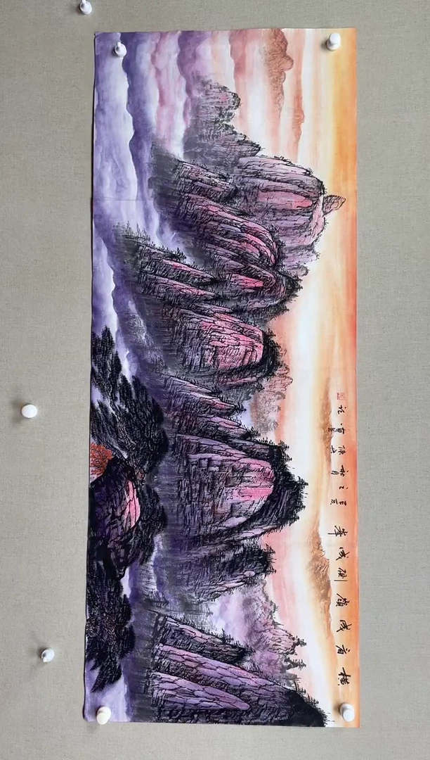 国画180*68 陈兵 无证书