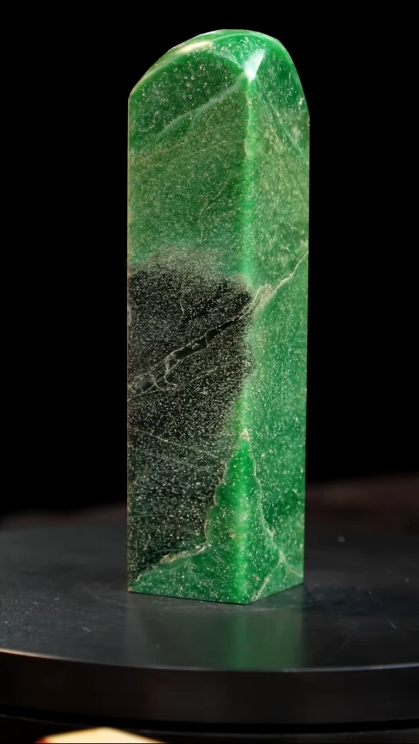 青田石金星绿稀少品种