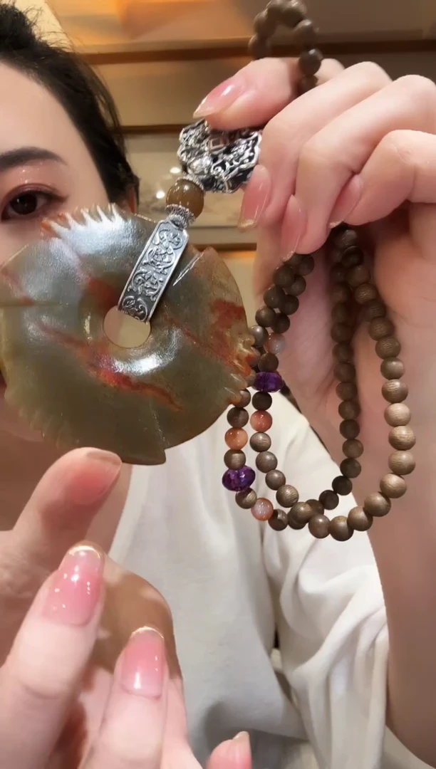 颈饰未镶嵌和田玉国风