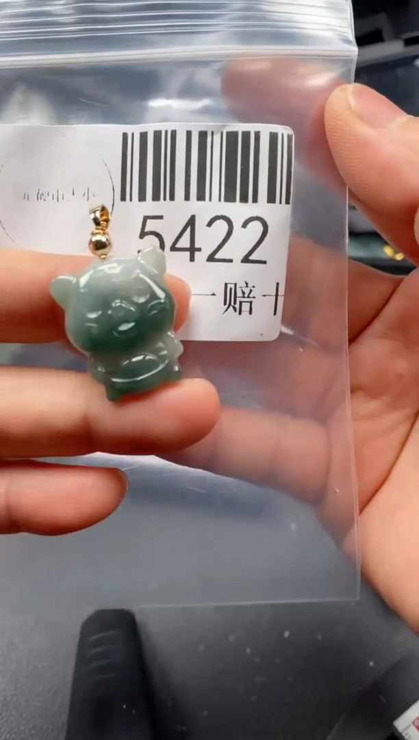 翡翠未镶嵌吊坠(不含链)5422