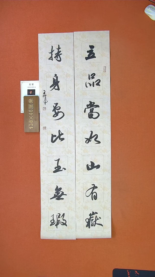 【闪购商品】书法329a王军书法作品