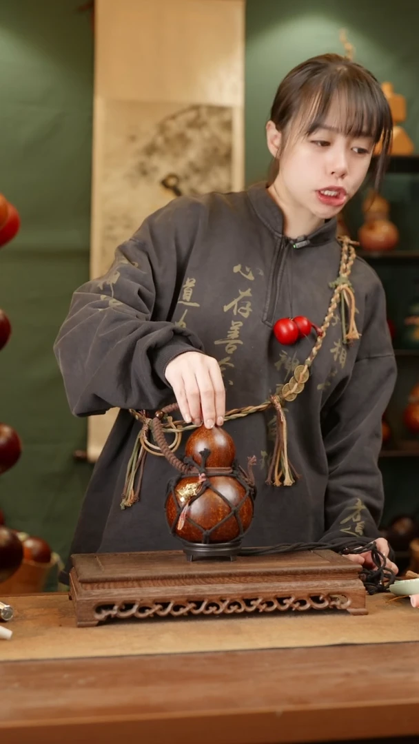 17号精品天然大漆酒葫芦一物一拍~