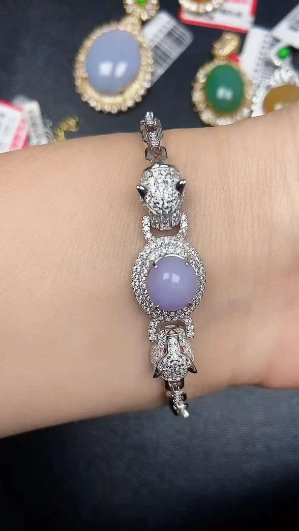 银S925镶嵌戒指翡翠2960