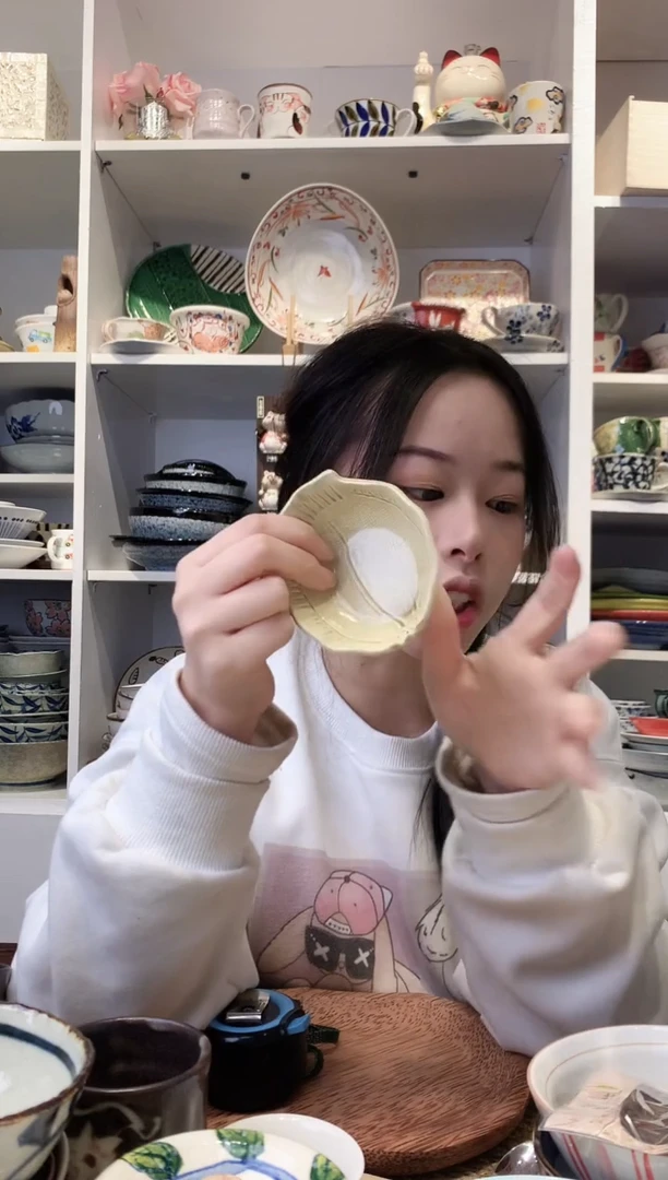 陶瓷日本进口鱼骨蘸料小碟