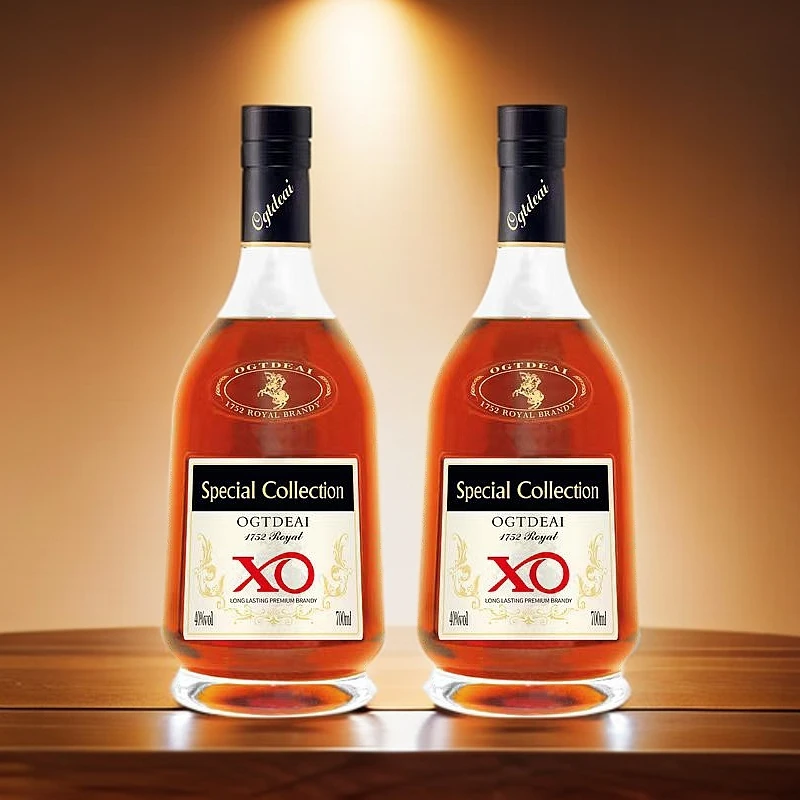 奥格汀V仔贵族XO白兰地40%vol   700ml*双支装【3】