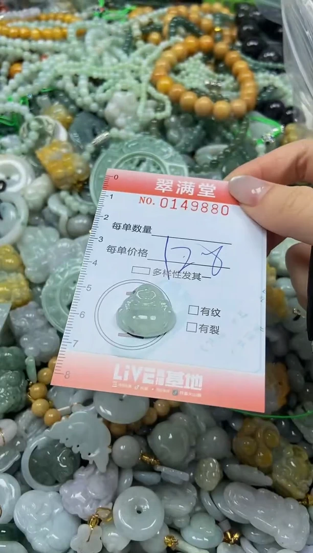 翡翠未镶嵌颈饰闪购0149880