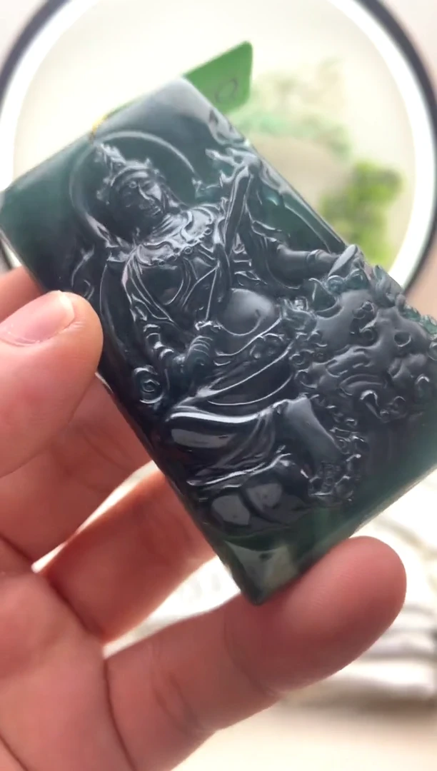 颈饰未镶嵌翡翠文殊