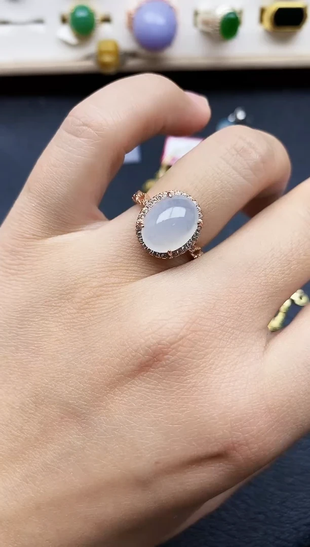 【闪购商品】翡翠戒指银S925镶嵌11111