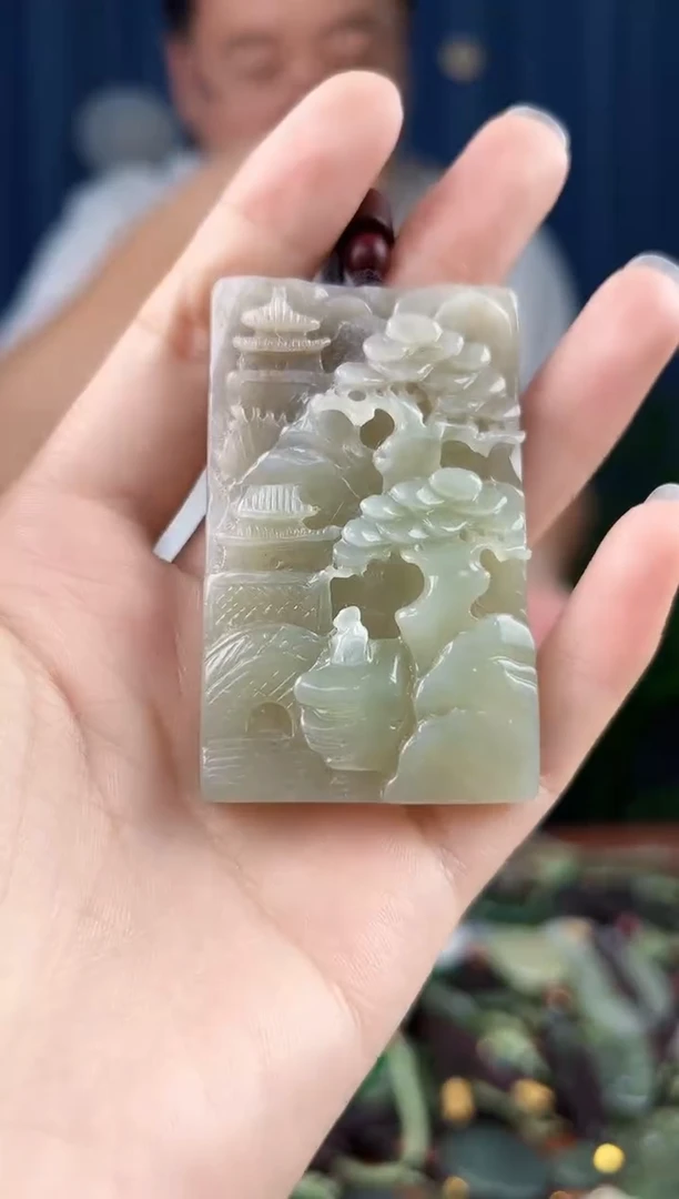 未镶嵌和田玉挂件拍一发一，多样性发货