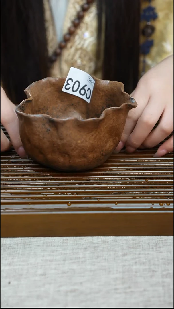 手工粗陶茶具每只不一样