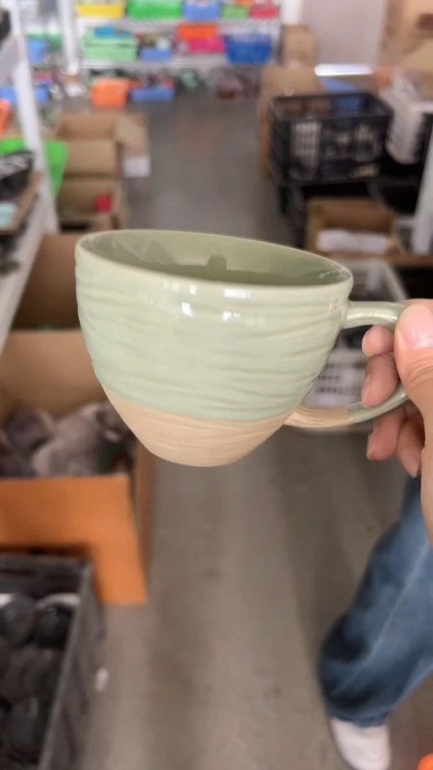 龙泉云间青瓷小米茶器
