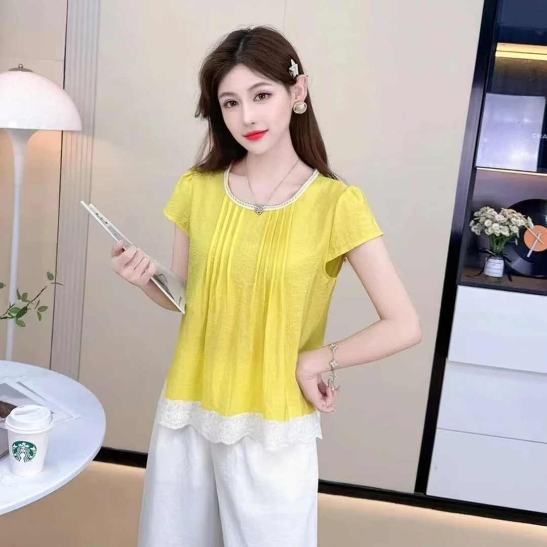 8809#（衣长58）夏季薄款轻奢高级感超好看独特别致衬衫