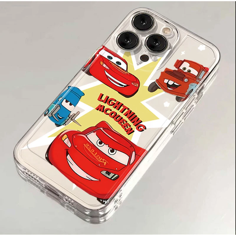 卡通麦昆适用iphone1615卡通手机壳苹果13透明12华为vivo小米oppo