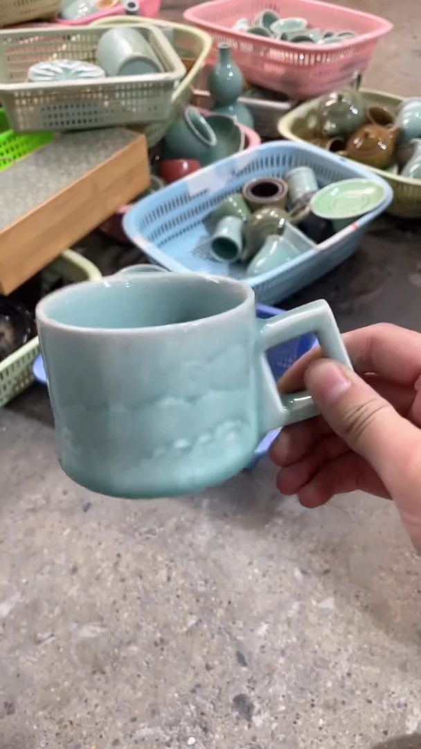 【闪购商品】特价福利 微瑕 慧仙青瓷