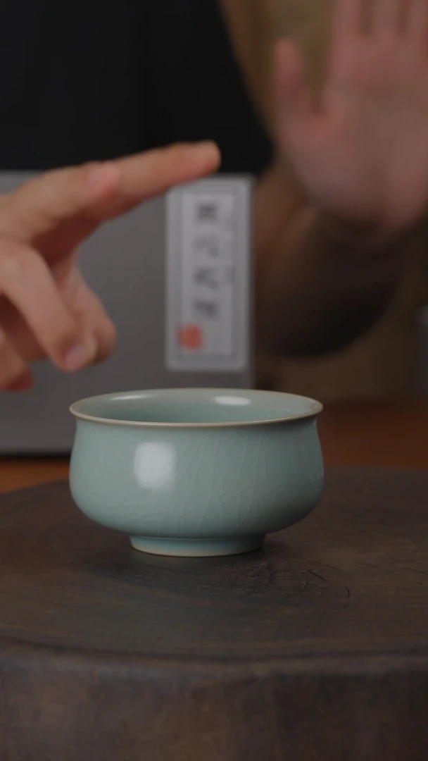 仿古矮炉式杯 证书礼盒