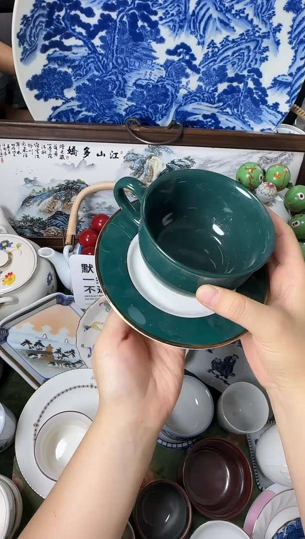 其他陶011一套茶杯咖啡杯