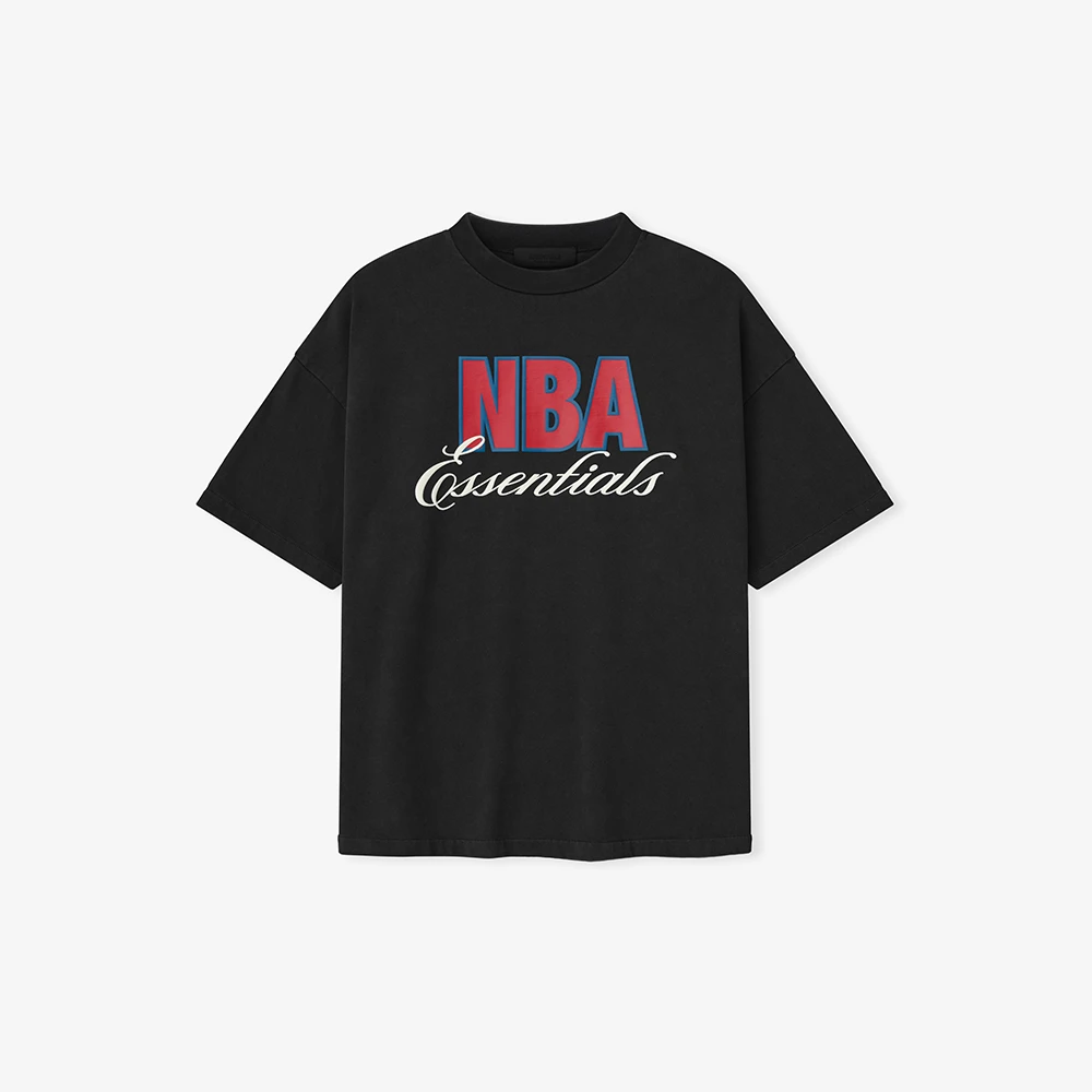 ESSENTIALS FEAR OF GOD 2025 NBA Winter NBA联名90'S短袖T恤