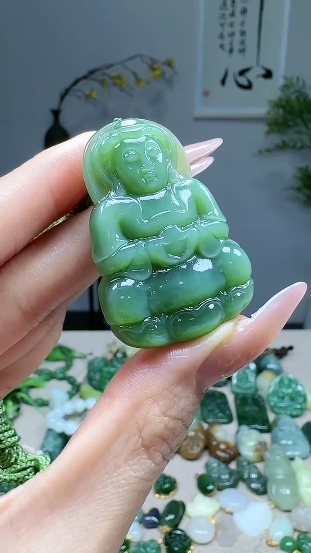 未镶嵌和田玉挂件1