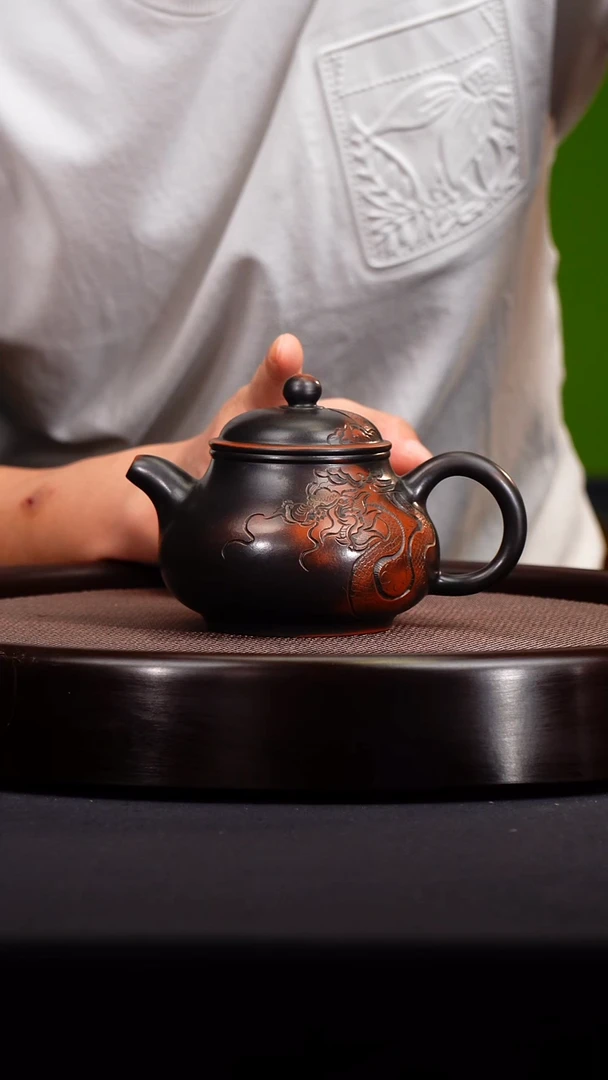 茶壶紫砂宜兴紫砂原矿壶