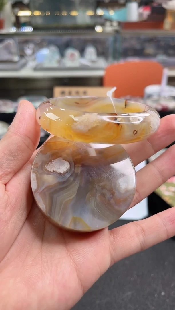 未镶嵌手镯石英质玉60圈口 （赠品镯心）3648513