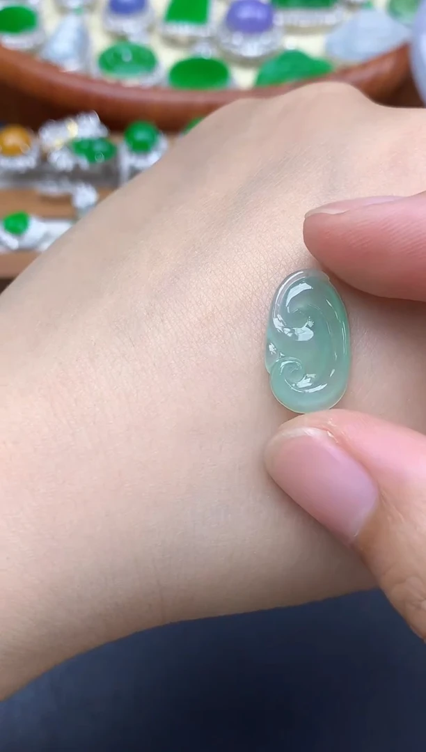 颈饰未镶嵌翡翠160-中国好珍宝