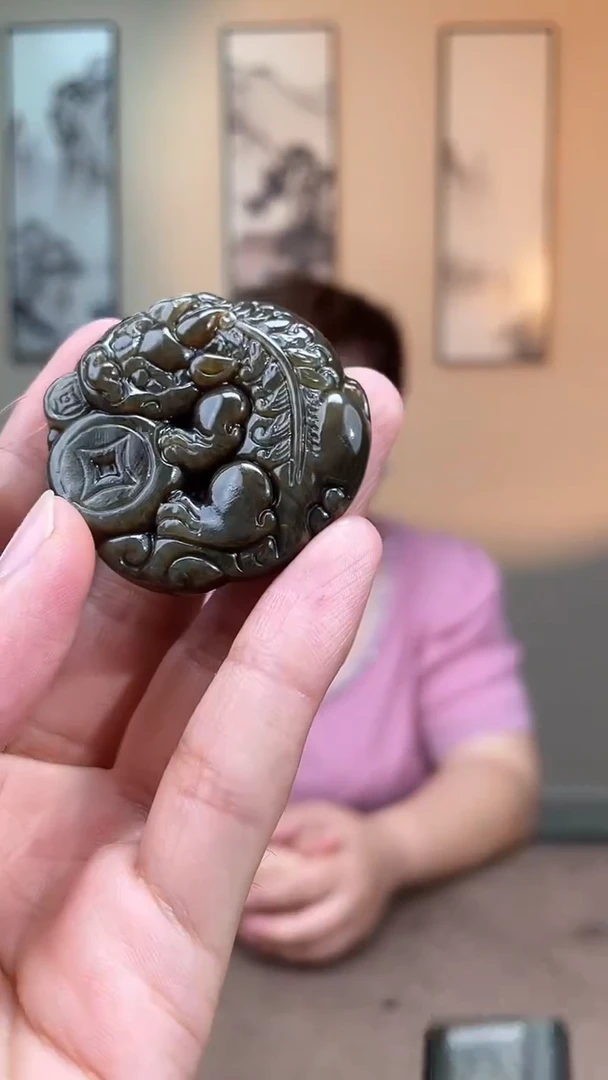 颈饰未镶嵌和田玉多样性拍一发一250004