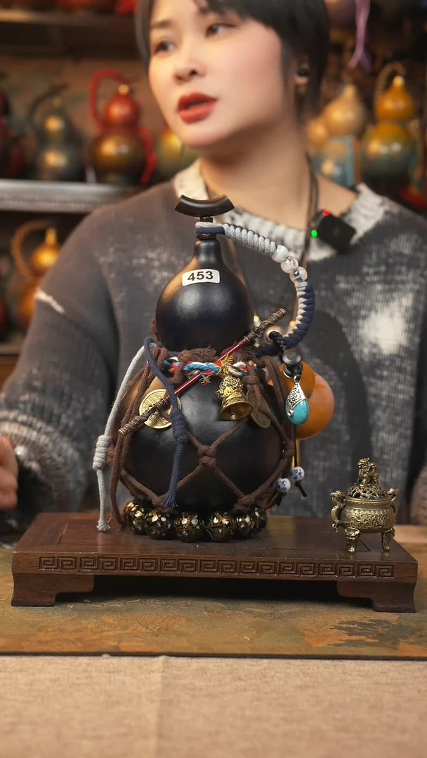 【闪购商品】453大漆葫芦一物一拍记葫堂出品