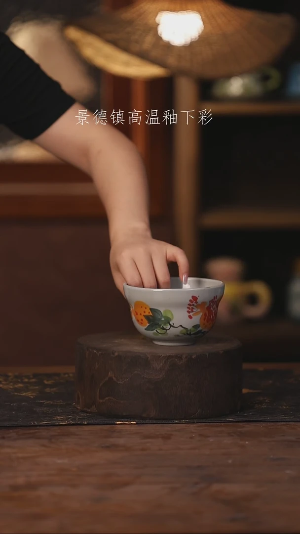 景德镇高温釉下手绘陶瓷129