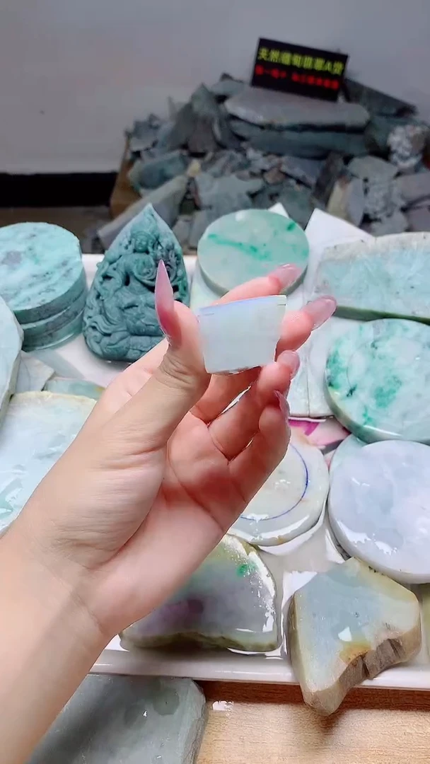 裸石翡翠天然缅甸翡翠A货