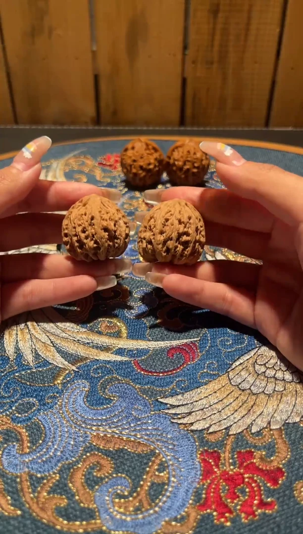 把件文玩核桃910密纹33